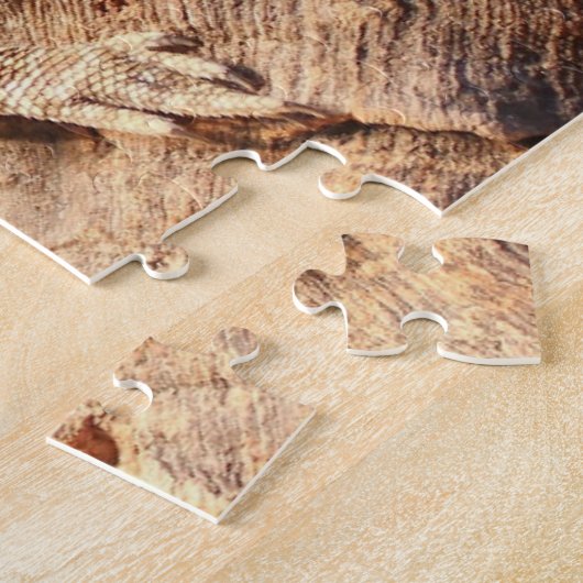 Speciaal Baby gebogen dragon Lizard Legpuzzel (Zijkant)