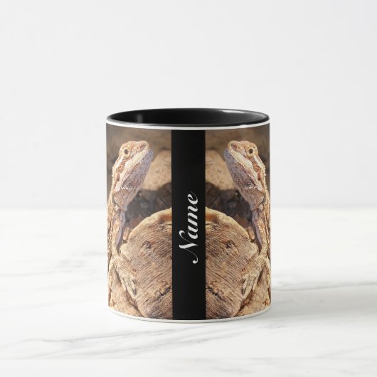 Speciaal Baby gebogen dragon Lizard Mok (Midden)