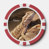 Speciaal Baby gebogen dragon Lizard Poker Chips (Voorkant)