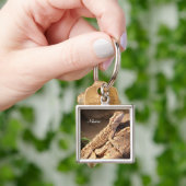 Speciaal Baby gebogen dragon Lizard Sleutelhanger (Hand)