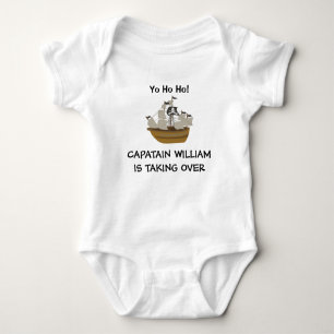 Speciaal Baby kapitein Pirate Ship Romper