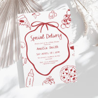 Speciaal baby shower met Italiaans Pizzeria