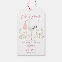 Speciaal baby shower van de leverende opslagveer cadeaulabel