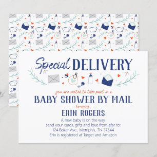 Speciaal Baby shower van de Levering per post Uitn Kaart
