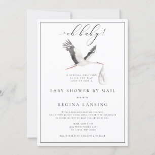 Speciaal Baby shower voor levering per post Kaart