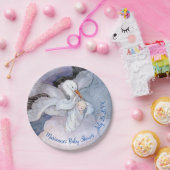 speciaal Baby shower voor leveringswinkels Papieren Bordje (Feest)