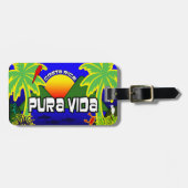 Speciaal Bagagelabel Pura Vida (Voorkant horizontaal)