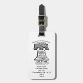 Speciaal Bagagelabel Stijl B- 176 (Voorkant verticaal)