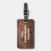 Speciaal Bagagelabel voor robuust ontwerp (Voorkant verticaal)