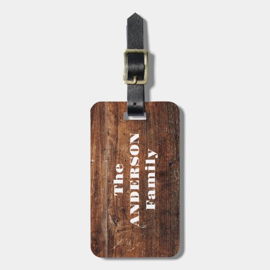 Speciaal Bagagelabel voor robuust ontwerp (Voorkant verticaal)