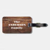 Speciaal Bagagelabel voor robuust ontwerp (Achterkant horizontaal)