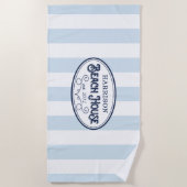 Speciaal bandenhuis Stripe Strandlaken (Voorkant)