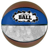 Speciaal basketbal met aangepaste foto (Voorkant)