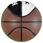 Speciaal basketbal met de naam van het douane-kind (Rechts)