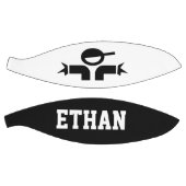 Speciaal basketbal met de naam van het douane-kind (Panelen)