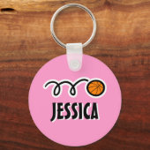 Speciaal basketbal sleutelhanger voor meisjes (Voorkant)