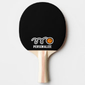Speciaal basketbalontwerp pingpongpeddel tafeltennisbatje (Voorkant)
