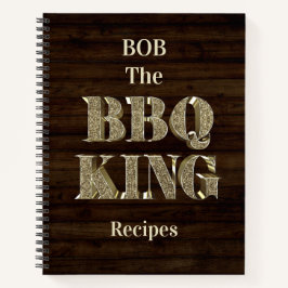 Speciaal BBQ King Recipe Notitieboek