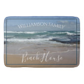 Speciaal beach House Ocean Large Bath Mat (Voorkant)