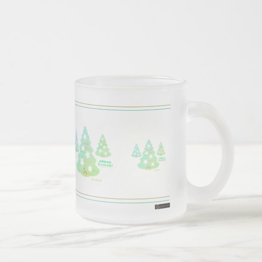 Speciaal Bedrijf Ontwerp Kerst Mok (Rechts)