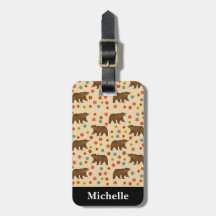 Speciaal Beer Floral Pattern