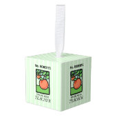 Speciaal behoeftendocent Dank u, Apple Decoratie (Voorkant hoekig)