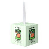 Speciaal behoeftendocent Dank u, Apple Decoratie (Achter hoekig)