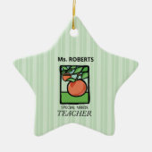 Speciaal behoeftendocent Dank u, Apple Keramisch Ornament (Voorkant)