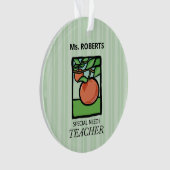 Speciaal behoeftendocent Dank u, Apple Ornament (voorkant)