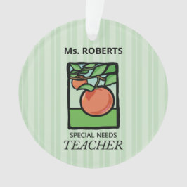 Speciaal behoeftendocent Dank u, Apple Ornament