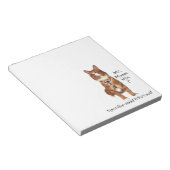 Speciaal bekabeld & Purroud Pad Notitieblok (Schuin)