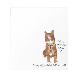 Speciaal bekabeld & Purroud Pad Notitieblok