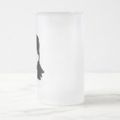 Speciaal bericht Funny Mullet Illustratie Matglas Bierpul (Center)