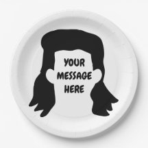 Speciaal bericht Funny Mullet Illustratie