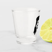 Speciaal bericht Funny Mullet Illustratie Shot Glas (Links)