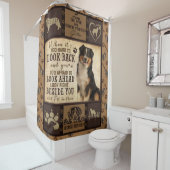 Speciaal bermese mountain Dog Blanket Gift Douchegordijn (In situ)