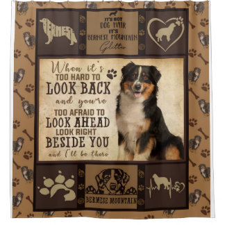 Speciaal bermese mountain Dog Blanket Gift Douchegordijn