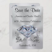 Speciaal Besluit 60e Jubileum Uitnodigingen Sandra (Voorkant / Achterkant)