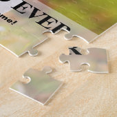 Speciaal beste hond vader ooit foto legpuzzel (Zijkant)