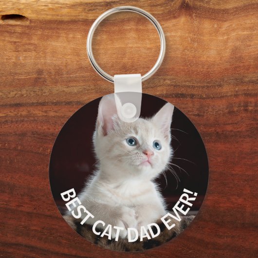 Speciaal beste kat vader ooit, sleutelhanger (Voorkant)