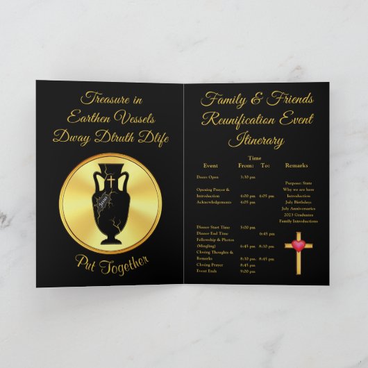 Speciaal Bestelprogramma Kaart Dway Dtruth Dlife (Binnen)