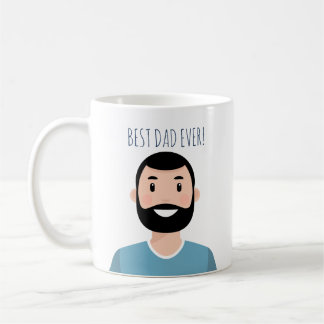 Speciaal bewerkbaar beste pap ooit koffie-mok koffiemok