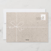 Speciaal bezorgingspakket Eerste nieuwjaarsfoto Ba Feestdagenkaart (Achterkant)