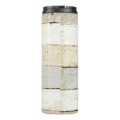 Speciaal bijtend hout en letter thermosbeker (Achterkant)