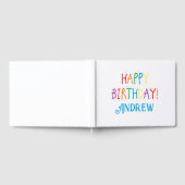 Speciaal Birthday Guest Book Gastenboek (Volledig)