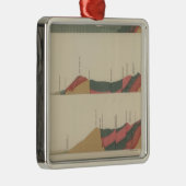 Speciaal blad Aspen Metalen Ornament (Rechts)