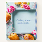 Speciaal blanco boek met recept om in te schrijven (Achterkant)