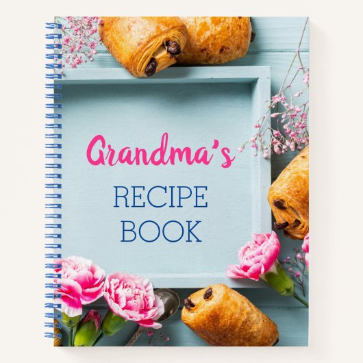 Speciaal blanco boek met recept om in te schrijven (Voorkant)