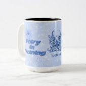 Speciaal blauw gevoel in training Mok (Voorkant links)