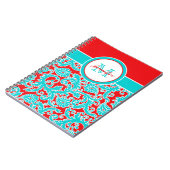 Speciaal blauw rood wit Notitieboek (Linkerzijde)